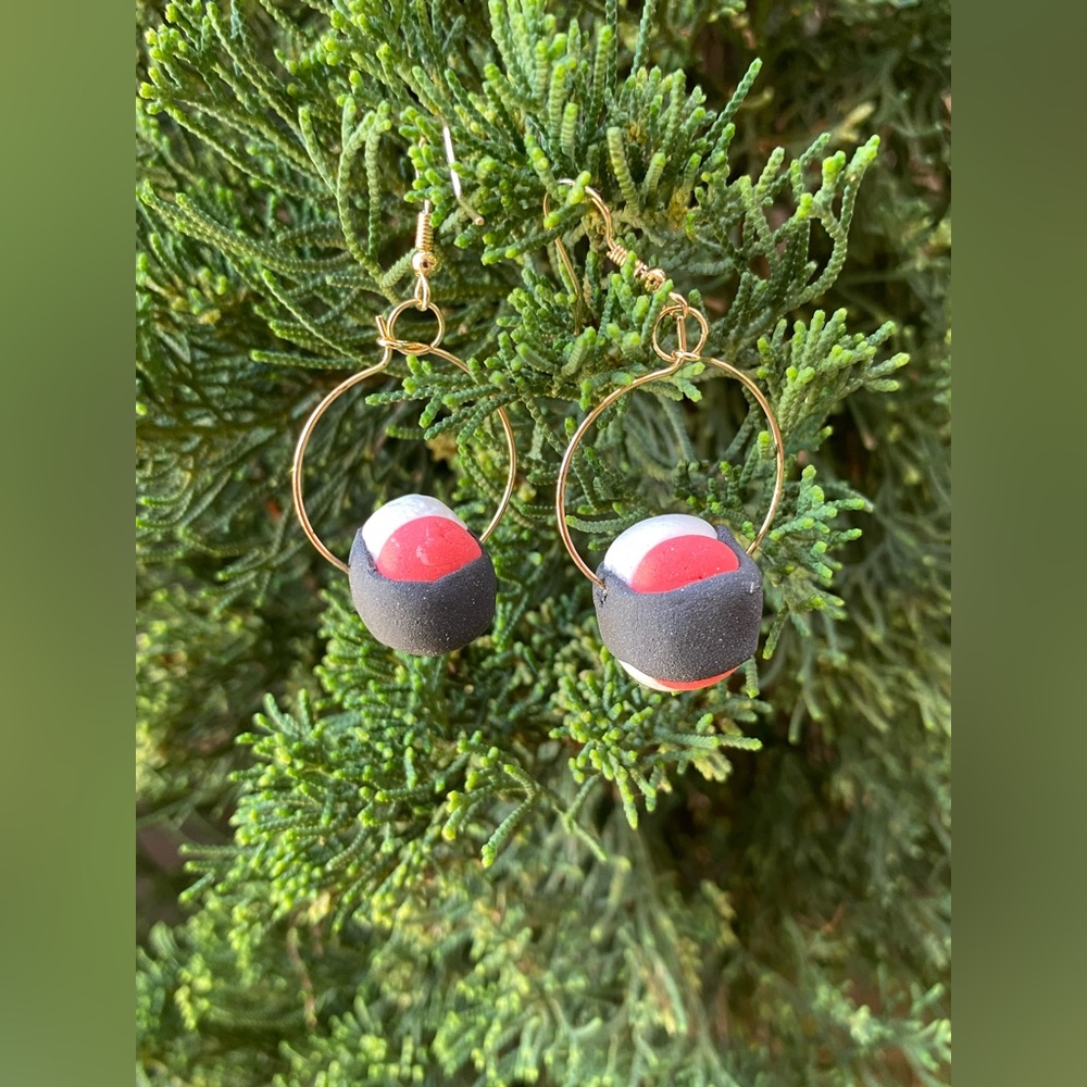 Hoop earrings